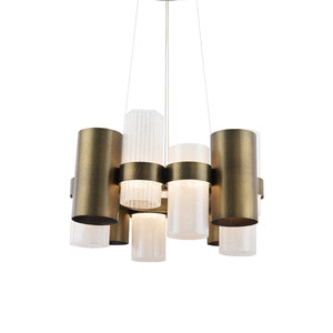 FM Modern 26.56'' LED Chandelier, Aged Brass - Main Product Image.jpg