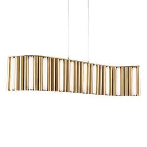 FM Modern 42.13'' LED Linear Pendant, Aged Brass - Main Product Image.jpg
