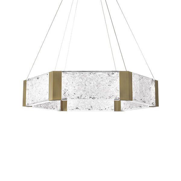 FM Modern 29.44'' LED Chandelier, Aged Brass - Main Product Image.jpg