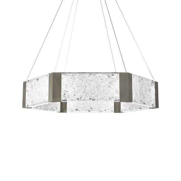 FM Modern 29.44'' LED Chandelier, Antique Nickel - Main Product Image.jpg