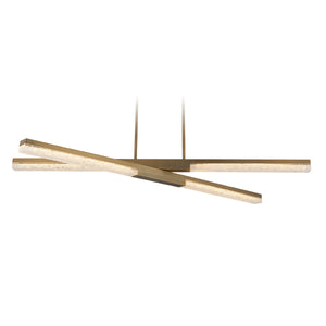 FM Modern 48'' LED Linear Pendant, Aged Brass - Main Product Image.jpg