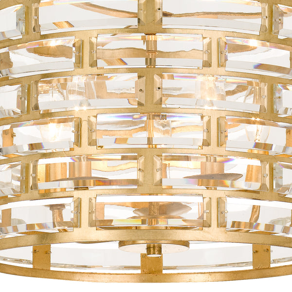 Meryl 15'' Five Light Semi Flush Mount, Antique Gold - Alternate Product Image 3.jpg