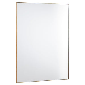 Reflexa 30" Rectangular Mirror, Gold