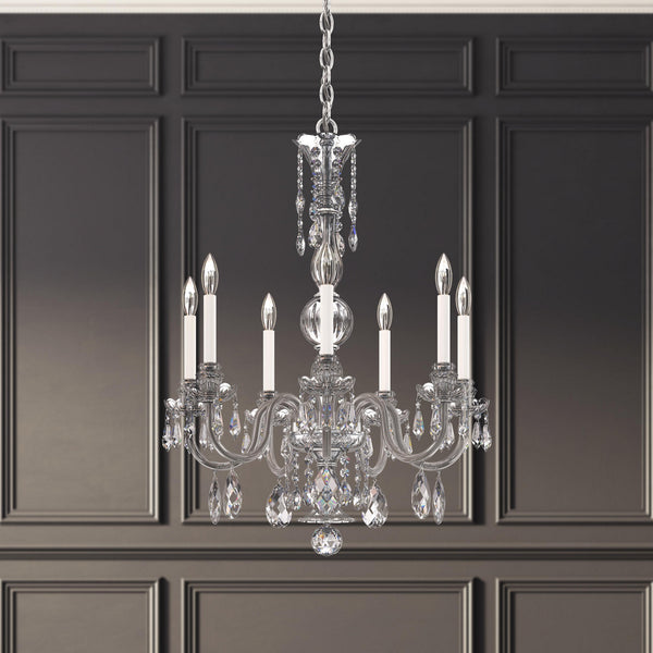 Hamilton Nouveau 26'' Seven Light Chandelier, Silver - Main Product Image.jpg