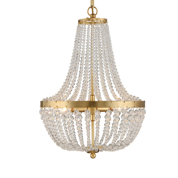 Kylie 14'' Three Light Chandelier, Antique Gold - Main Product Image.jpg