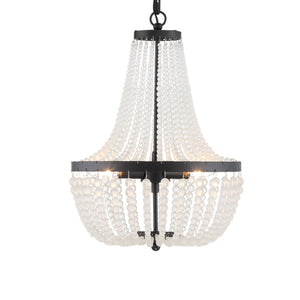 Kylie 14'' Three Light Chandelier, Matte Black - Main Product Image.jpg