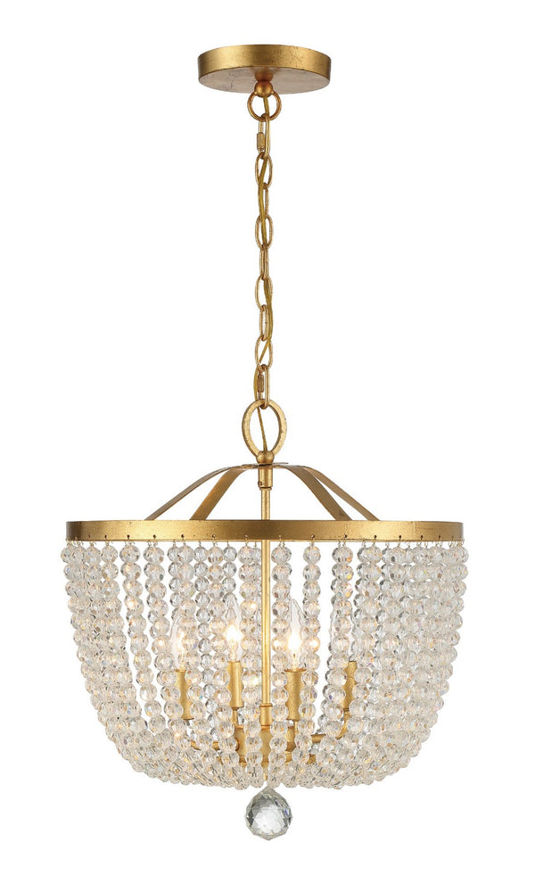 Kylie 16.5'' Four Light Chandelier, Antique Gold - Main Product Image.jpg