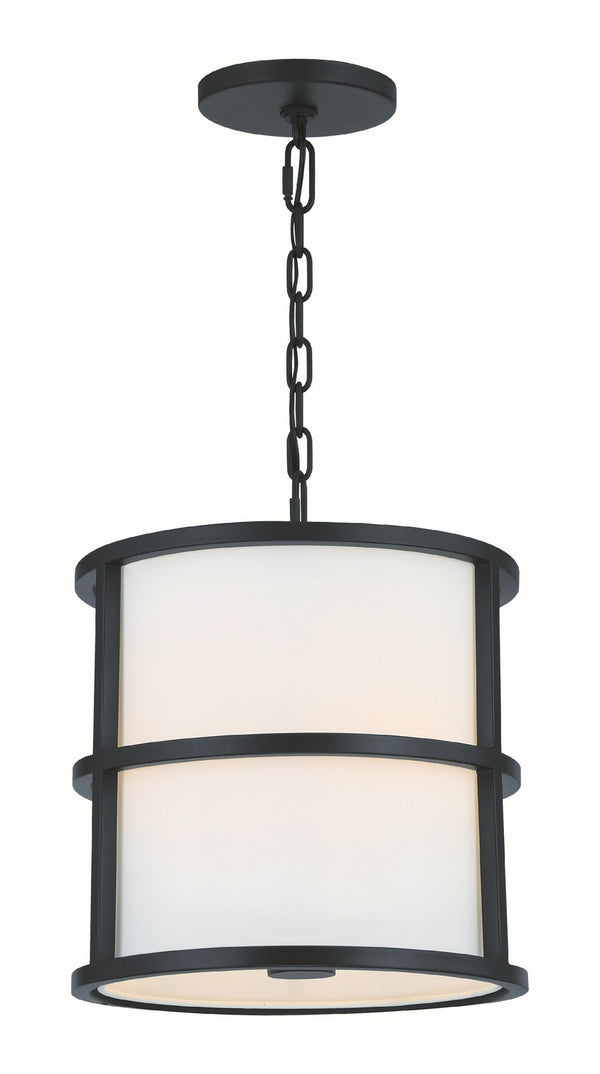 Hulcroft 13'' Three Light Pendant, Matte Black - Main Product Image.jpg