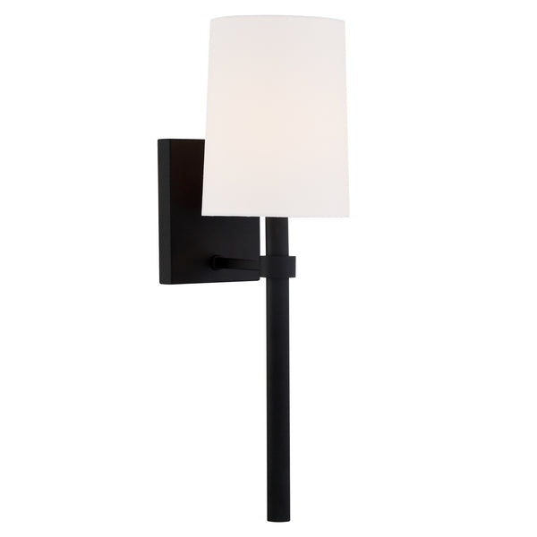 Broderick 5.5'' One Light Wall Sconce, Black - Main Product Image.jpg