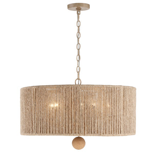 Jeslyn 24'' Five Light Pendant, Burnished Silver - Main Product Image.jpg