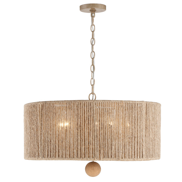 Jeslyn 24'' Five Light Pendant, Burnished Silver - Main Product Image.jpg