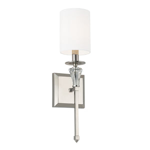 Lili 5" One Light Wall Sconce, Polished Nickel