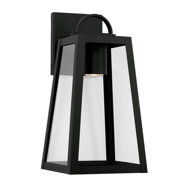 Layton 16'' One Light Outdoor Wall Lantern, Black - Main Product Image.jpg