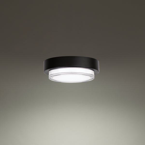 FM Modern 2.25'' LED Outdoor Flush Mount, Black in 3000K - Main Product Image.jpg