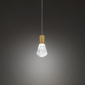 FM Modern 3'' LED Mini Pendant, Aged Brass - Main Product Image.jpg