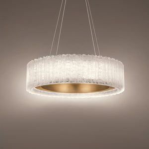 FM Modern 28.13'' LED Chandelier, Aged Brass - Main Product Image.jpg