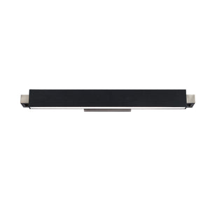 FM Modern 28.75'' LED Bath & Vanity Light, Pebbled Black/Brushed Nickel - Main Product Image.jpg