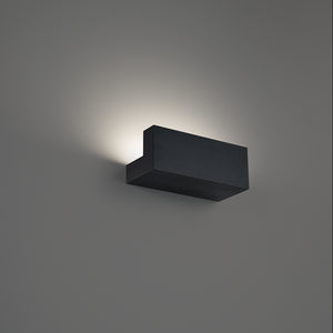 FM Modern 9'' LED Wall Sconce, Black in 3000K - Main Product Image.jpg