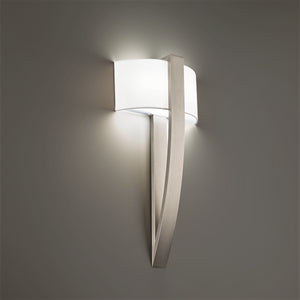 FM Modern 9.75'' LED Wall Sconce, Brushed Nickel - Main Product Image.jpg