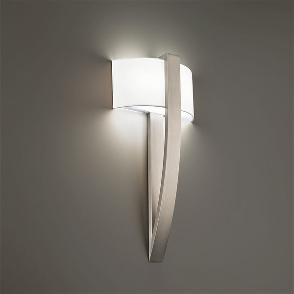 FM Modern 9.75'' LED Wall Sconce, Brushed Nickel - Main Product Image.jpg