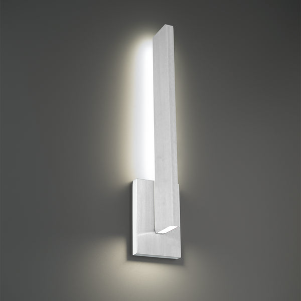 FM Modern 22'' LED Outdoor Wall Sconce, Brushed Aluminum in 3000K - Main Product Image.jpg
