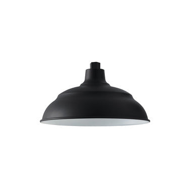 RLM 7.75'' One Light Outdoor Shade, Black - Main Product Image.jpg