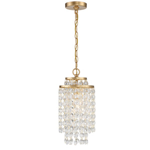 Gabriana 7'' One Light Chandelier, Antique Gold - Main Product Image.jpg