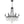 Gabriana 28'' Six Light Chandelier, Matte Black - Main Product Image.jpg