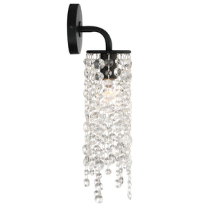 Gabriana 4'' One Light Wall Sconce, Matte Black Alt 4.jpg