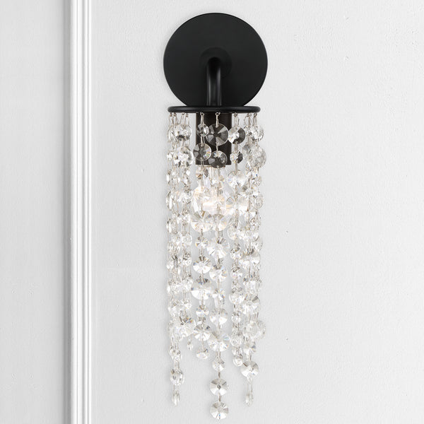Gabriana 4'' One Light Wall Sconce, Matte Black Alt 5.jpg