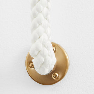 Verdant 7" One Light Wall Sconce, Aged Brass