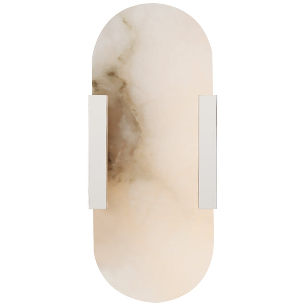 Melange 4.25" LED Wall Sconce, Polished Nickel