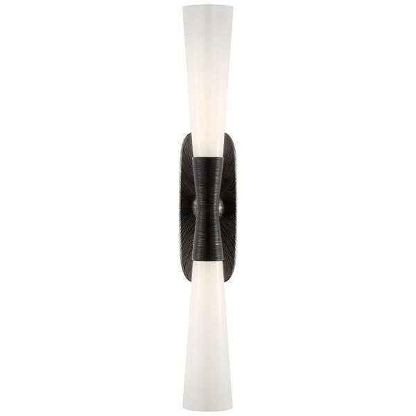 Utopia 4.75" LED Bath, Aged Iron