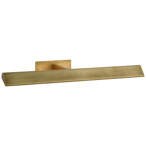 Petrel 18" LED Picture Light, Hand-Rubbed Antique Brass