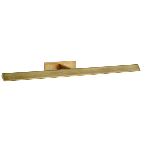 Petrel 30" LED Picture Light, Hand-Rubbed Antique Brass