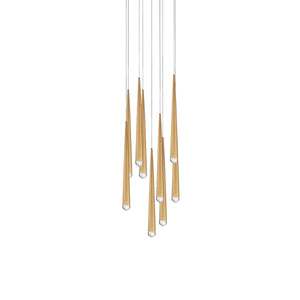 FM Modern 17'' LED Pendant, Aged Brass - Main Product Image.jpg