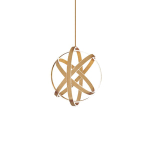 FM Modern 28'' LED Chandelier, Aged Brass - Main Product Image.jpg