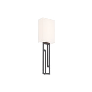 FM Modern 6'' LED Wall Sconce, Black in 3000K - Main Product Image.jpg