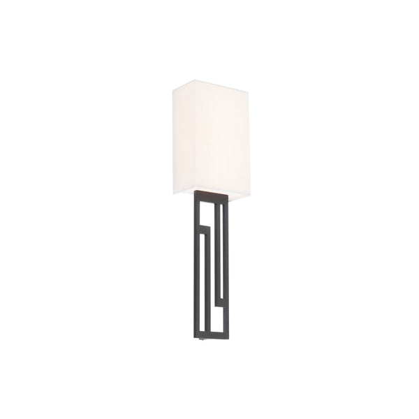 FM Modern 6'' LED Wall Sconce, Black in 3000K - Main Product Image.jpg