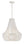 Kylie 18.75'' Six Light Chandelier, Matte White - Main Product Image.jpg