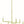 DeWitt 44'' Six Light Chandelier, Aged Brass - Main Product Image.jpg