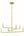 DeWitt 44'' Six Light Chandelier, Aged Brass - Main Product Image.jpg