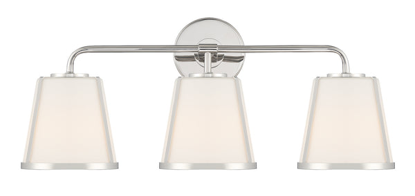 Fuller 23.25'' Three Light Bath, Polished Nickel White - Main Product Image.jpg