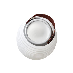 Synergy 12" Cordless Rechargeable Indoor/Outdoor Speaker Lamp, White