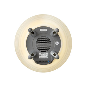 Synergy 12" Cordless Rechargeable Indoor/Outdoor Speaker Lamp, White