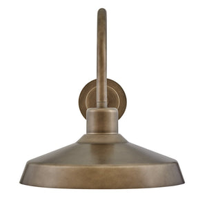 Spire 17" One Light Medium Wall Mount Barn Light, Burnished Bronze
