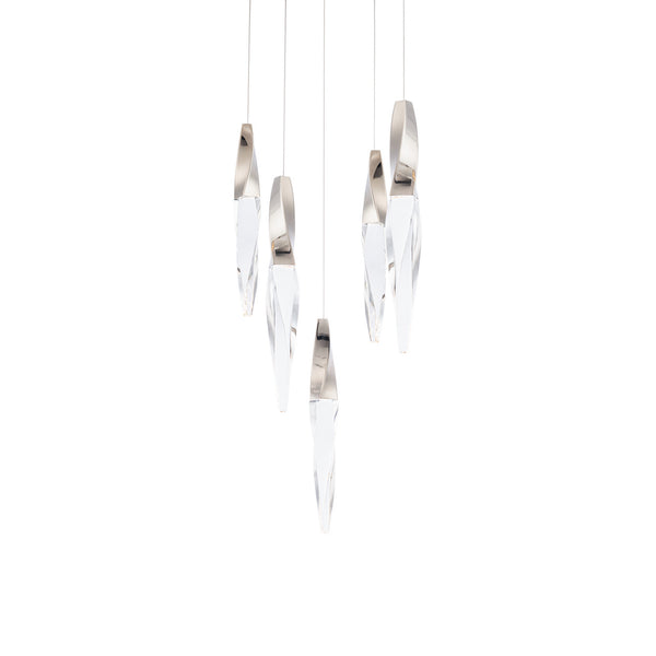 Kindjal 17'' LED Pendant, Polished Nickel - Main Product Image.jpg