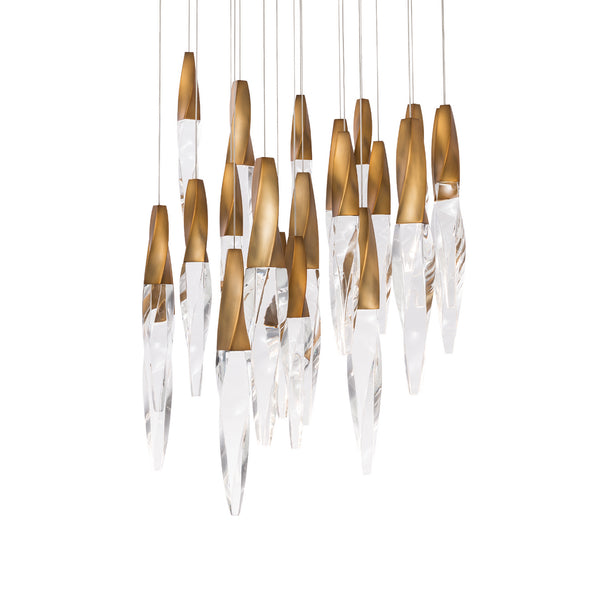 Kindjal 26'' LED Pendant, Aged Brass - Main Product Image.jpg