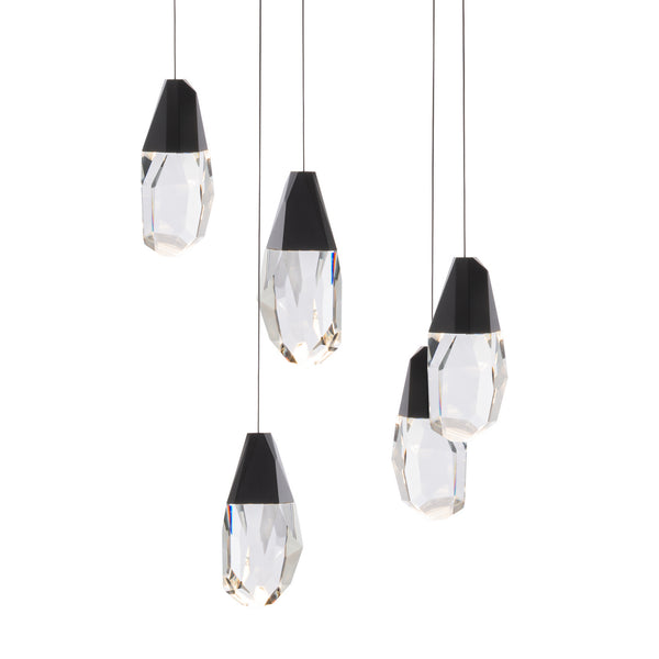 Martini 17'' LED Chandelier, Black - Main Product Image.jpg