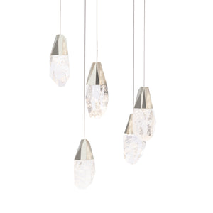 Martini 17'' LED Chandelier, Polished Nickel - Main Product Image.jpg